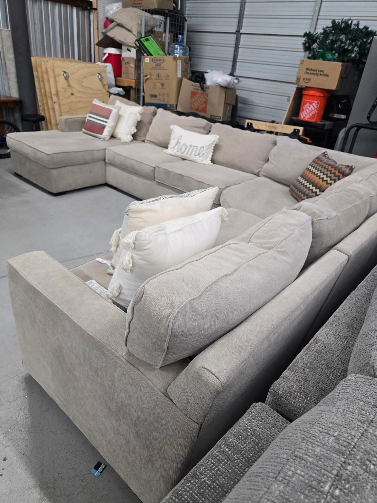 Jonathan Louis Huge Oversized Sectional Couch | Approx. $5,000+ Retail - D102
