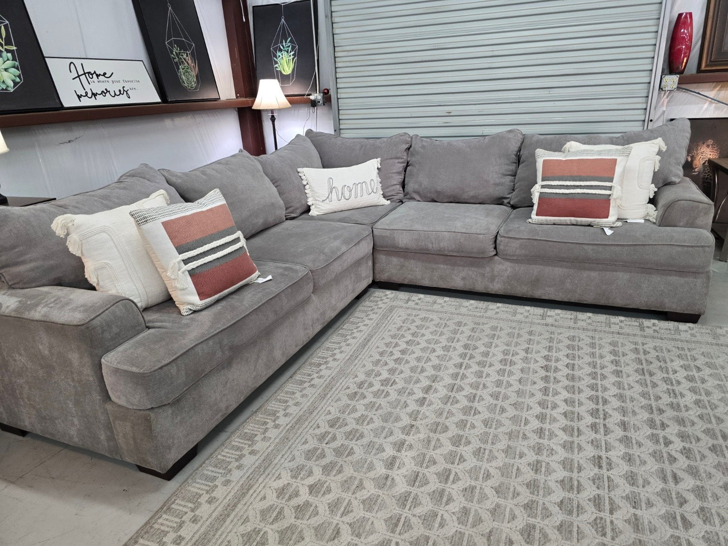 Gray Sectional Couch π SAME DAY DELIVERY! π