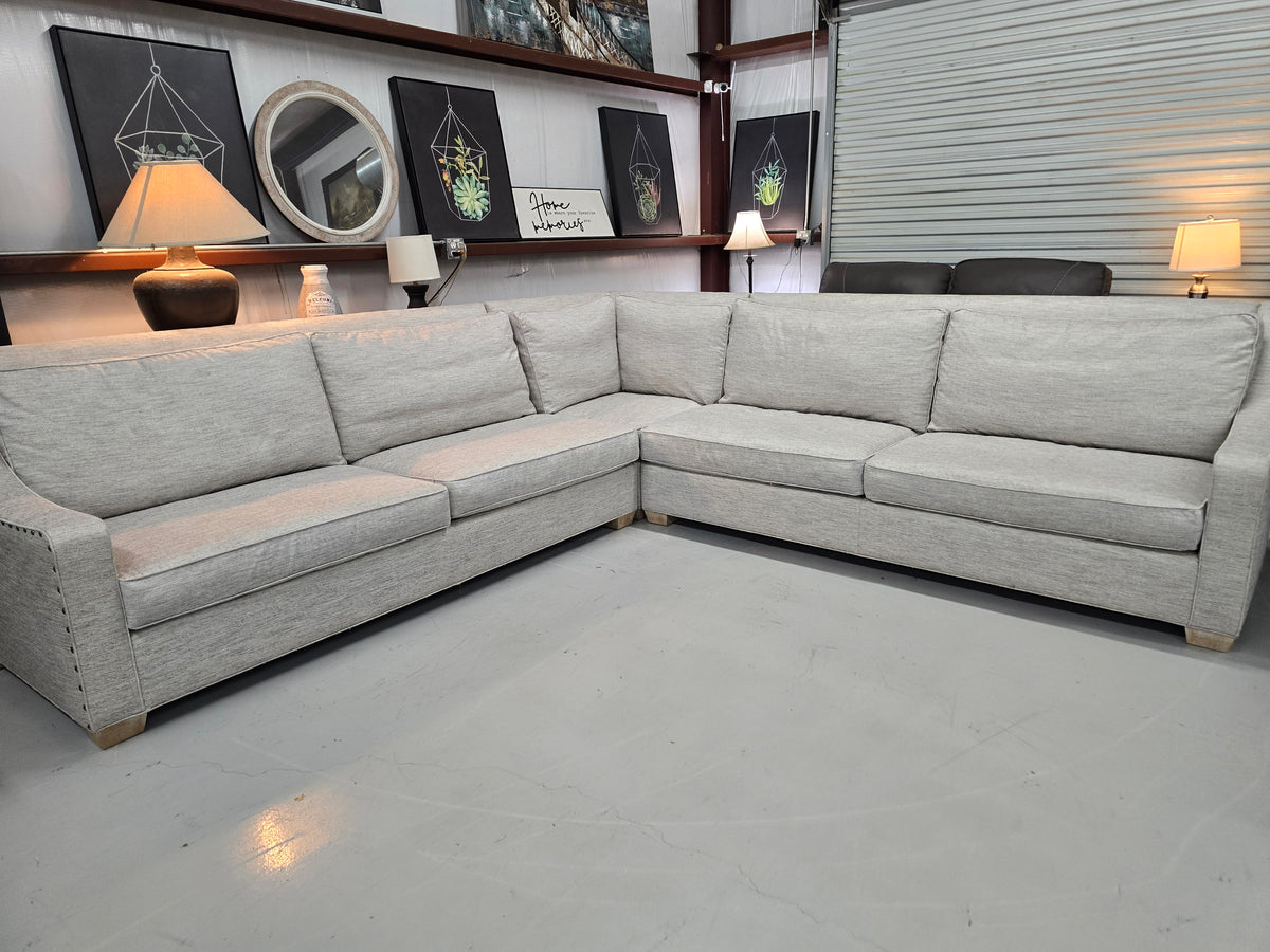 Wesley Hall Luxury Designer Sectional | Made in USA - D95