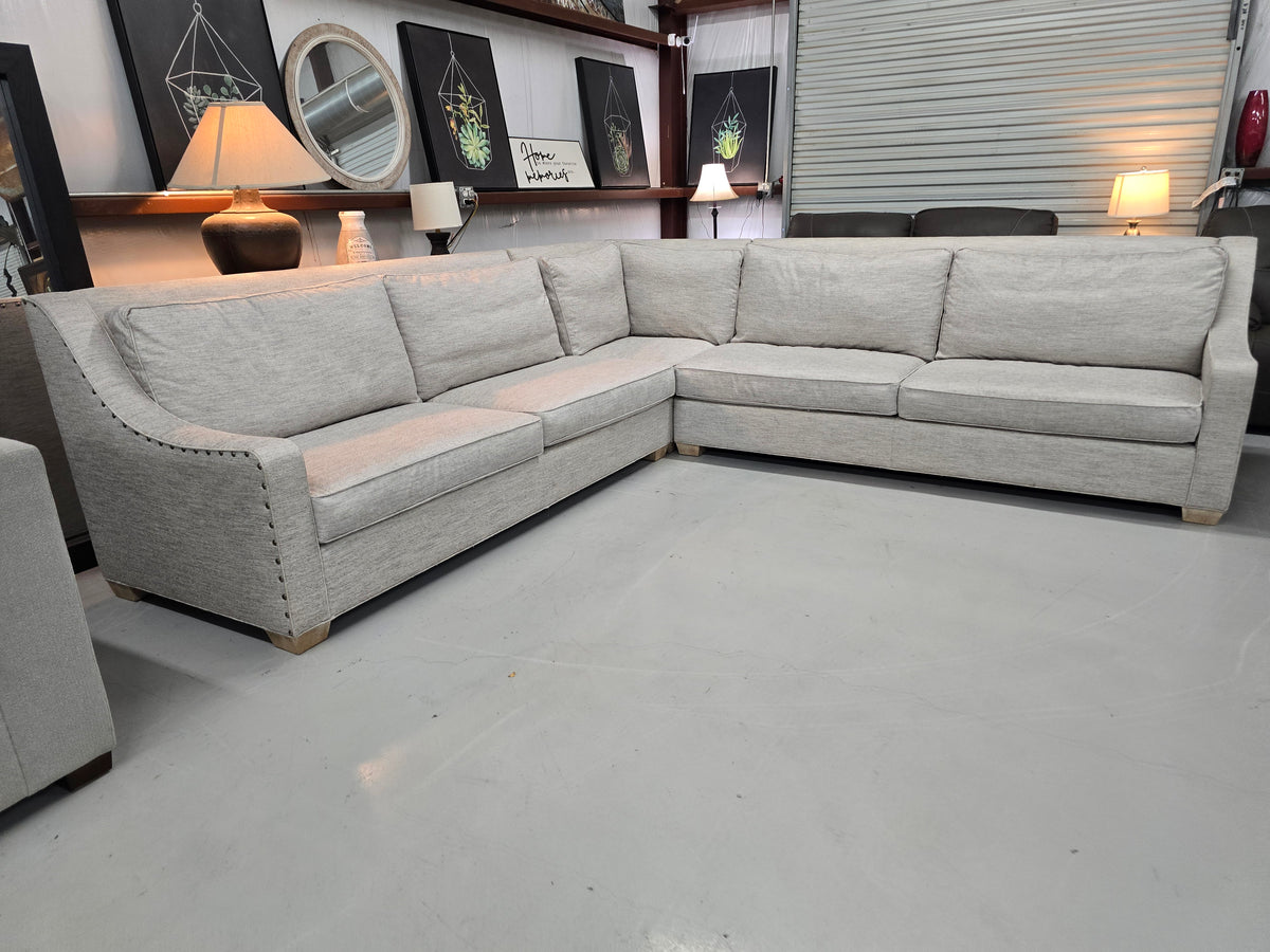 Wesley Hall Luxury Designer Sectional | Made in USA - D95