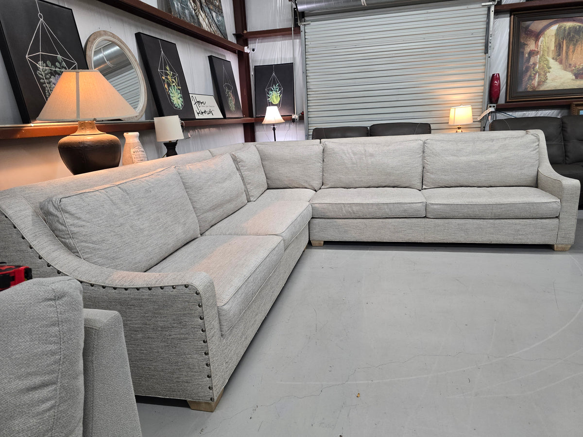 Wesley Hall Luxury Designer Sectional | Made in USA - D95