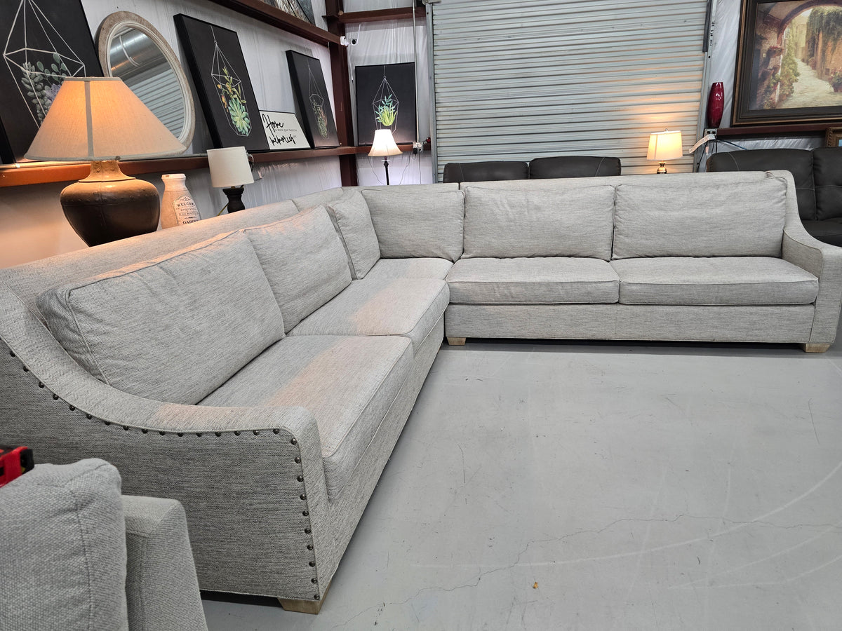 Wesley Hall Luxury Designer Sectional | Made in USA - D95