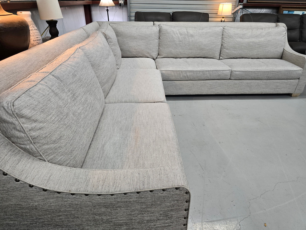 Wesley Hall Luxury Designer Sectional | Made in USA - D95