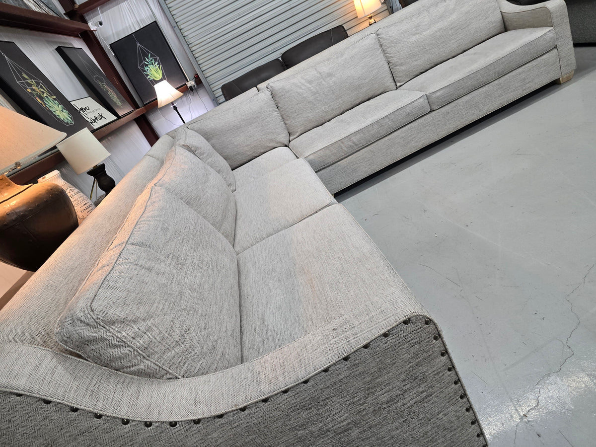 Wesley Hall Luxury Designer Sectional | Made in USA - D95
