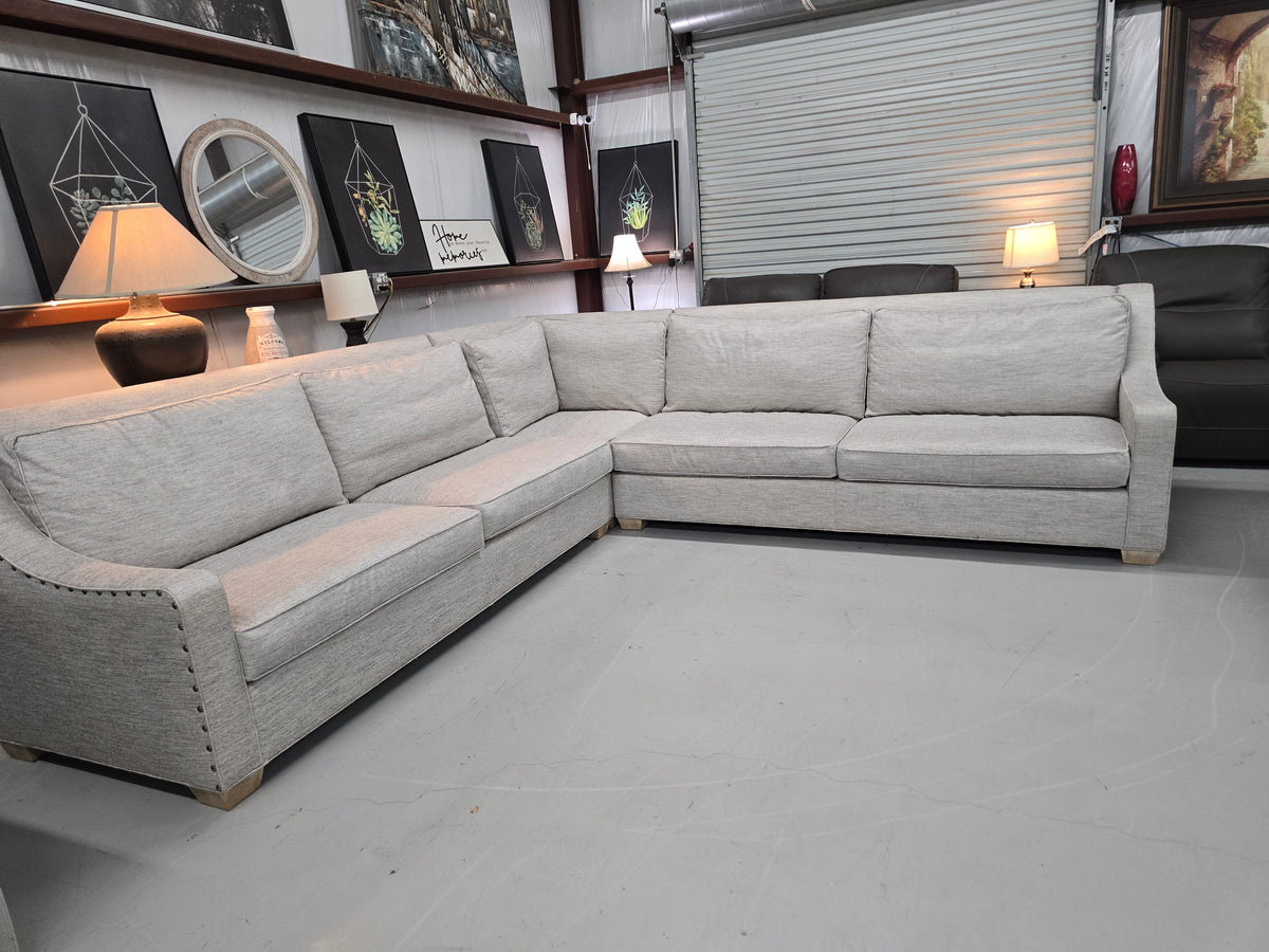 Wesley Hall Luxury Designer Sectional | Made in USA - D95