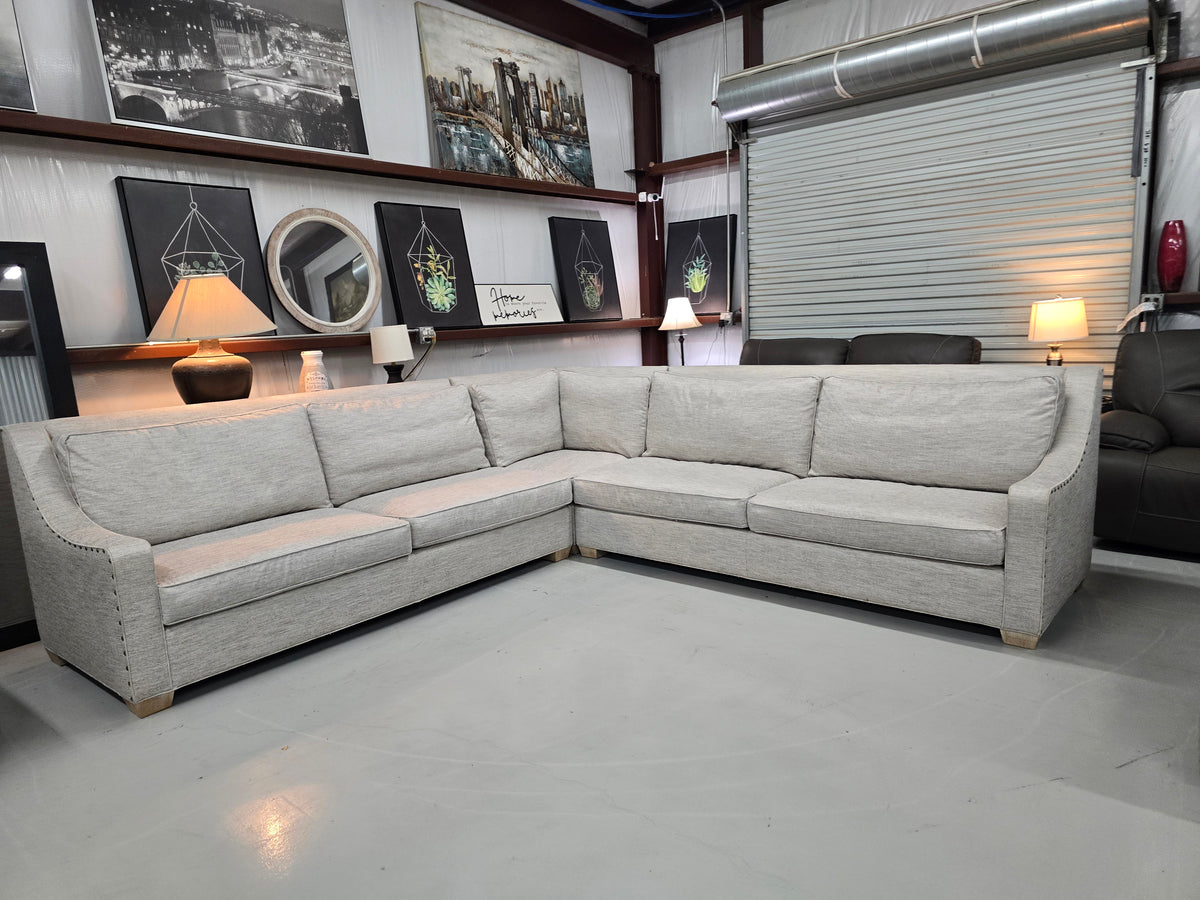 Wesley Hall Luxury Designer Sectional | Made in USA - D95