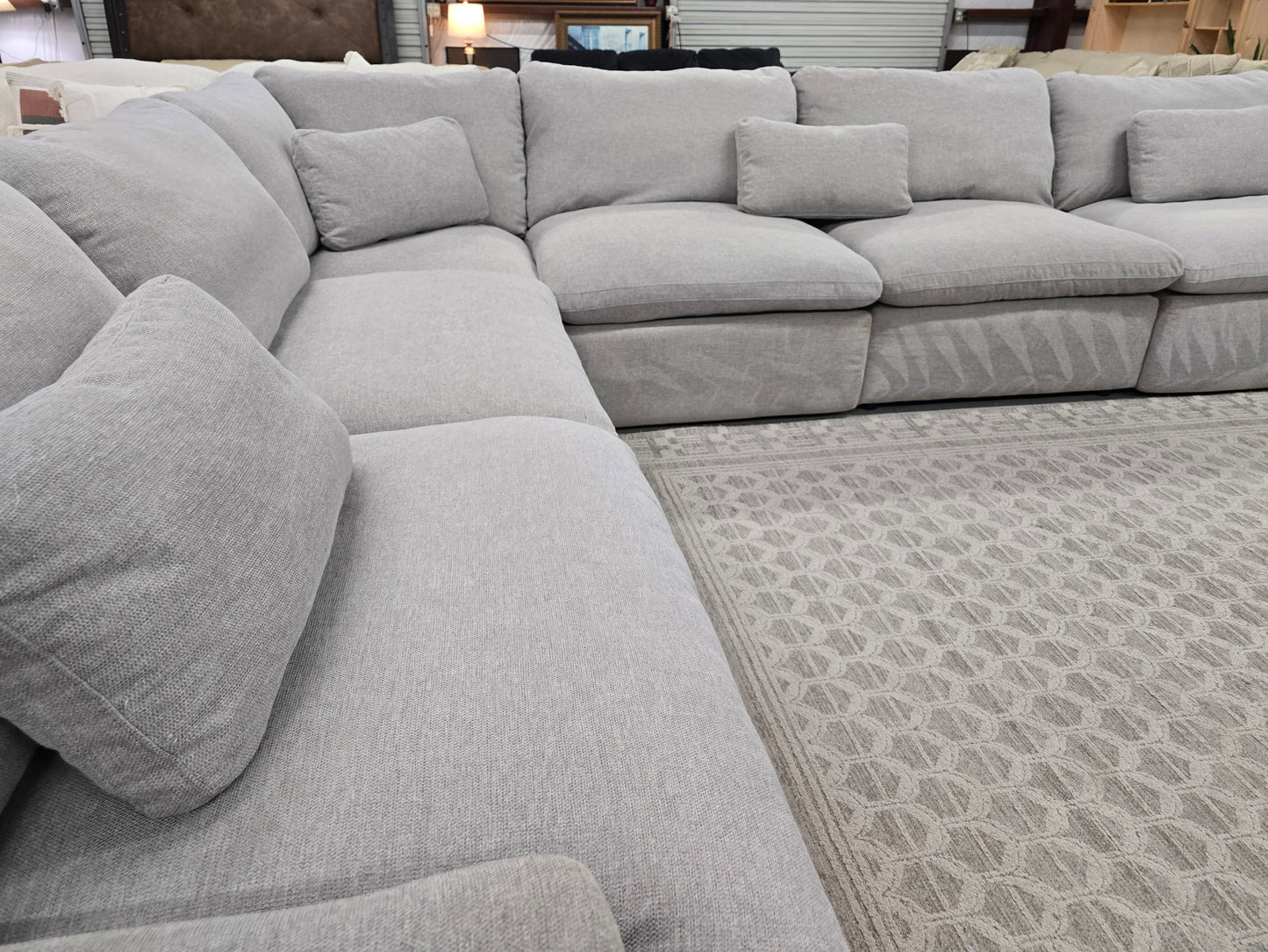 Gray Modular Power Reclining Sectional Couch For Sale With 🚛 SAME DAY DELIVERY! 🚚