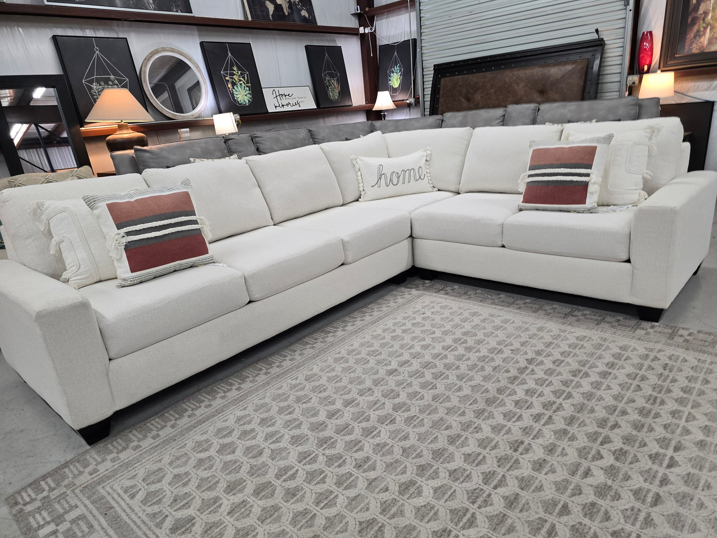 Light Beige Large Sectional Couch – Living Spaces