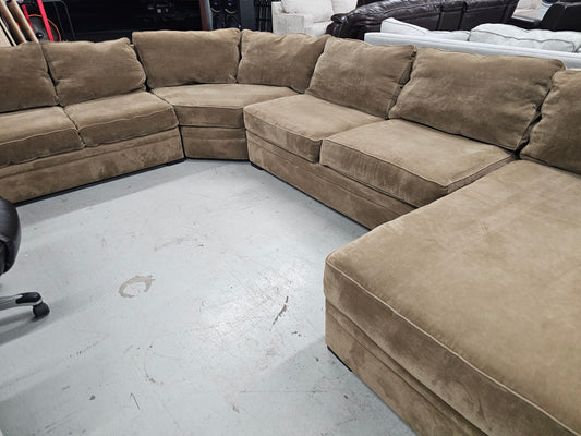 Very Large & Comfy Sectional Couch - D66