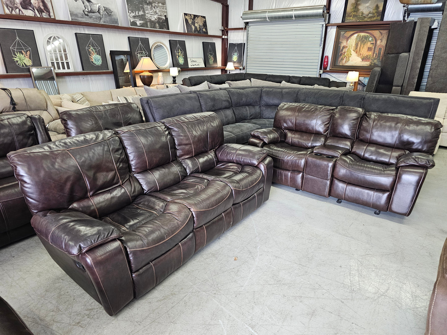 3-Piece Rocking & Reclining Living Room Set - D75