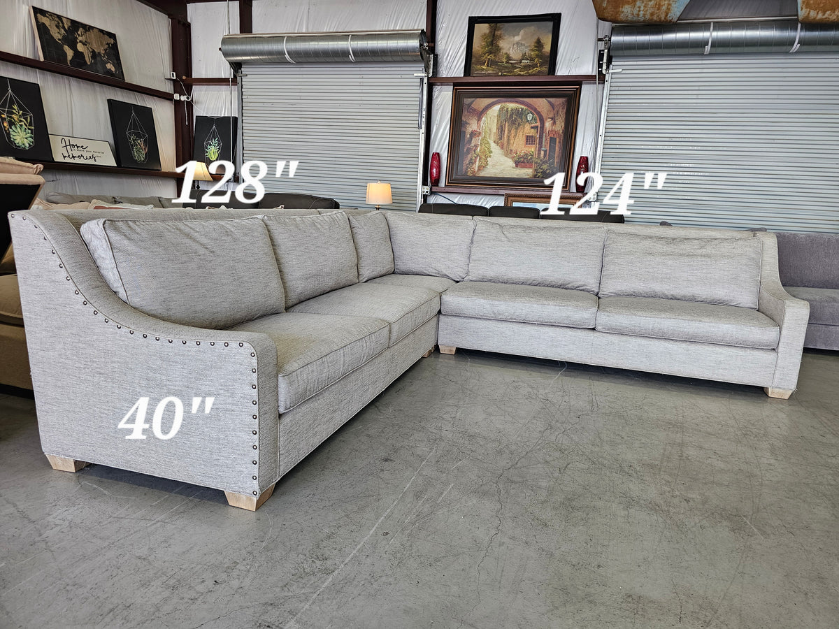 Wesley Hall Luxury Designer Sectional | $10,000+ Retail Value | Made in USA - D95