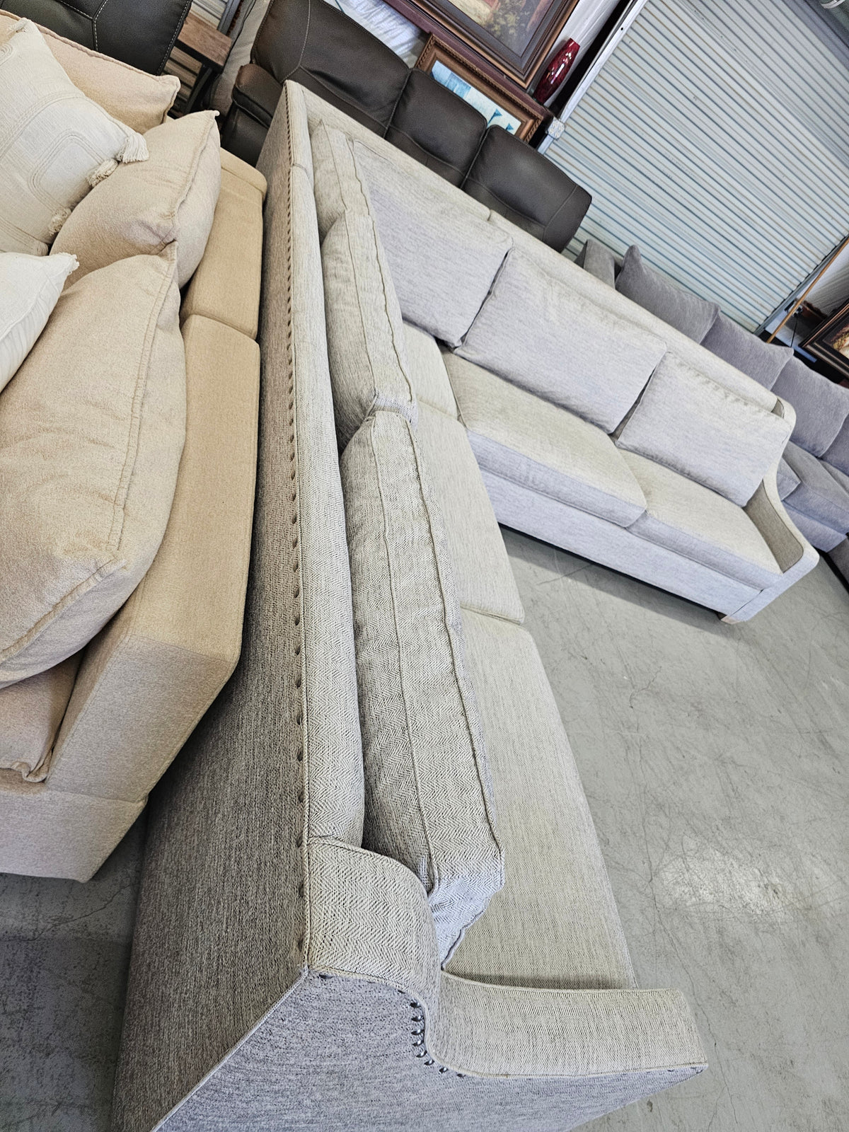 Wesley Hall Luxury Designer Sectional | $10,000+ Retail Value | Made in USA - D95