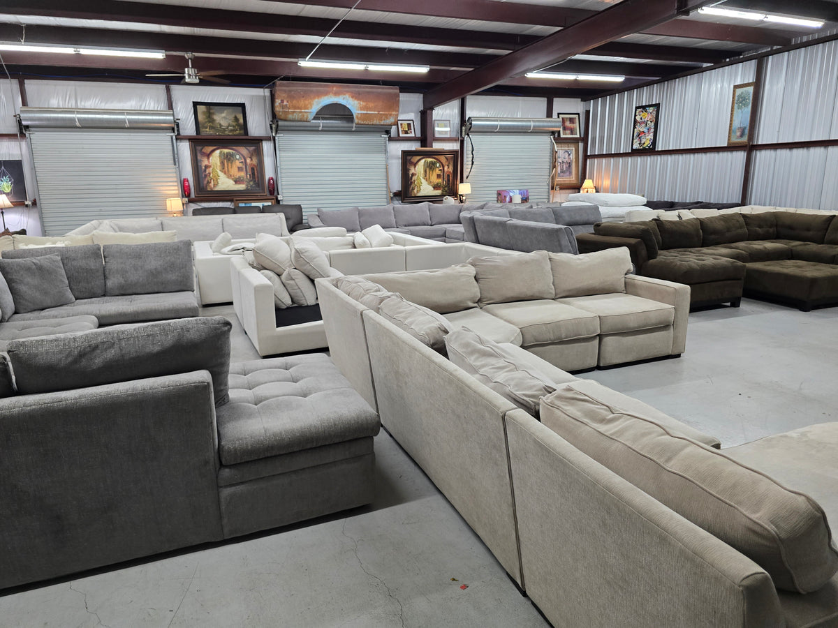 Jonathan Louis Huge Oversized Sectional Couch | Approx. $5,000+ Retail - D102