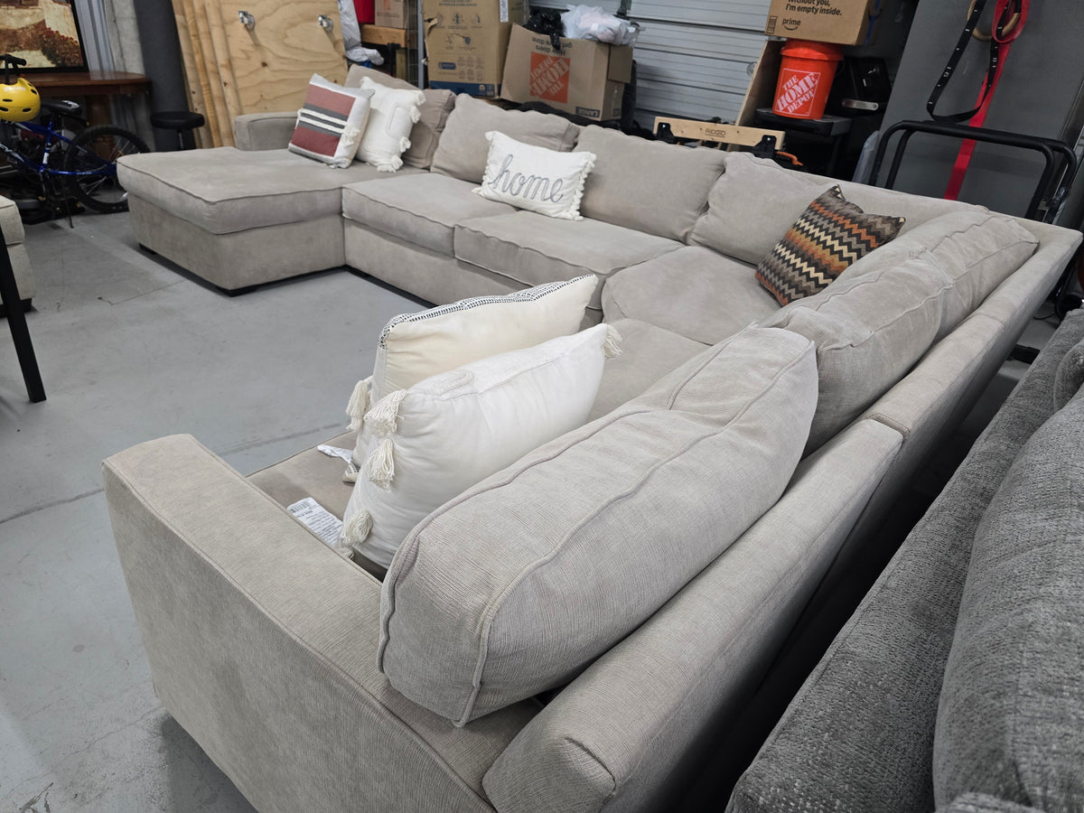 Jonathan Louis Huge Oversized Sectional Couch | Approx. $5,000+ Retail - D102