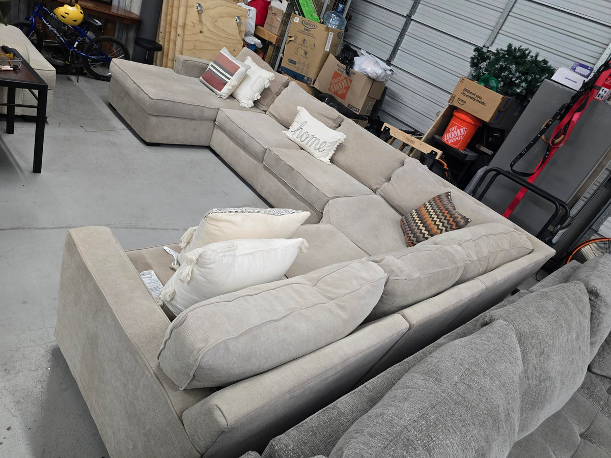 Jonathan Louis Huge Oversized Sectional Couch | Approx. $5,000+ Retail - D102