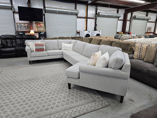 Gray Sectional Sofa – 163” Long – Deep & Comfy 🚛 FAST SAME DAY DELIVERY! 🚚