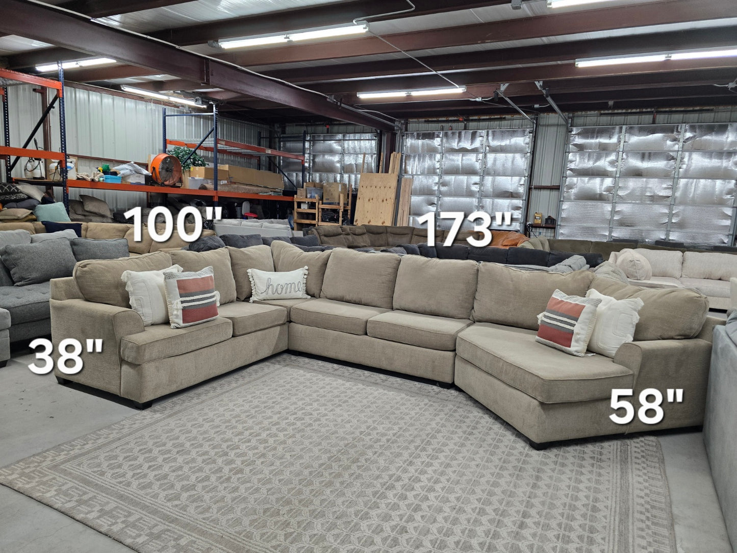 Big Sectional Couch  🚛 FAST SAME DAY DELIVERY! 🚚