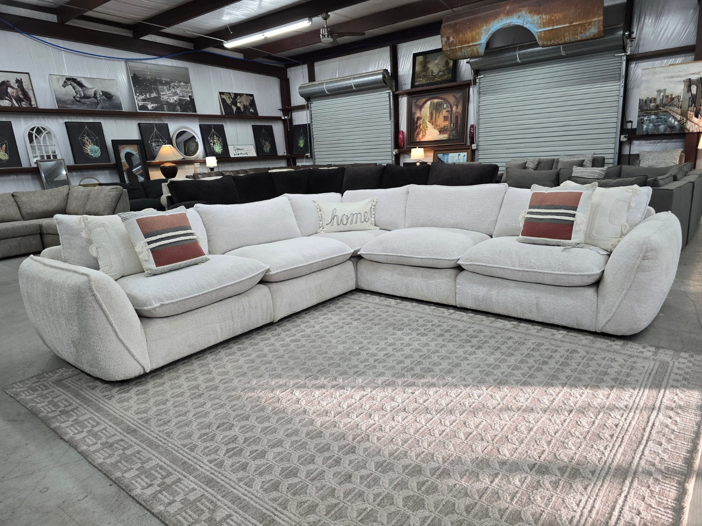 Gorgeous living spaces modular Sectional Couch FAST 🚛 FAST SAME DAY DELIVERY! 🚚