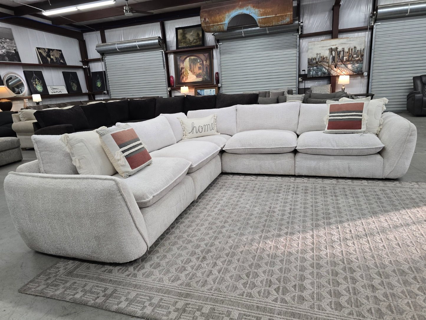 Gorgeous living spaces modular Sectional Couch FAST 🚛 FAST SAME DAY DELIVERY! 🚚