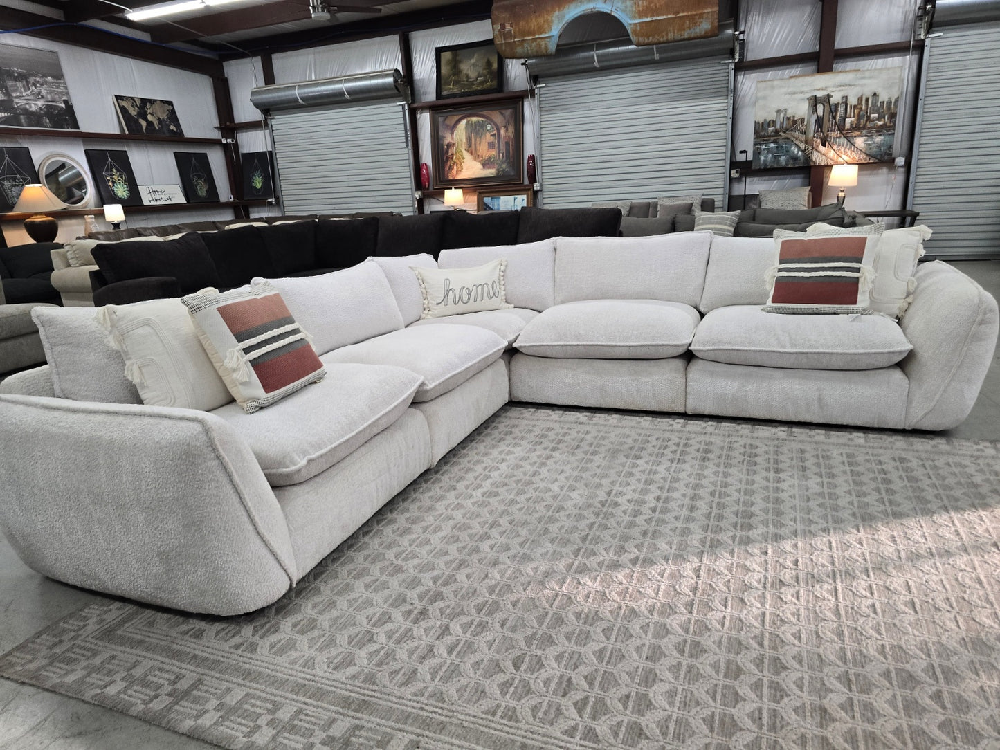 Gorgeous living spaces modular Sectional Couch FAST 🚛 FAST SAME DAY DELIVERY! 🚚