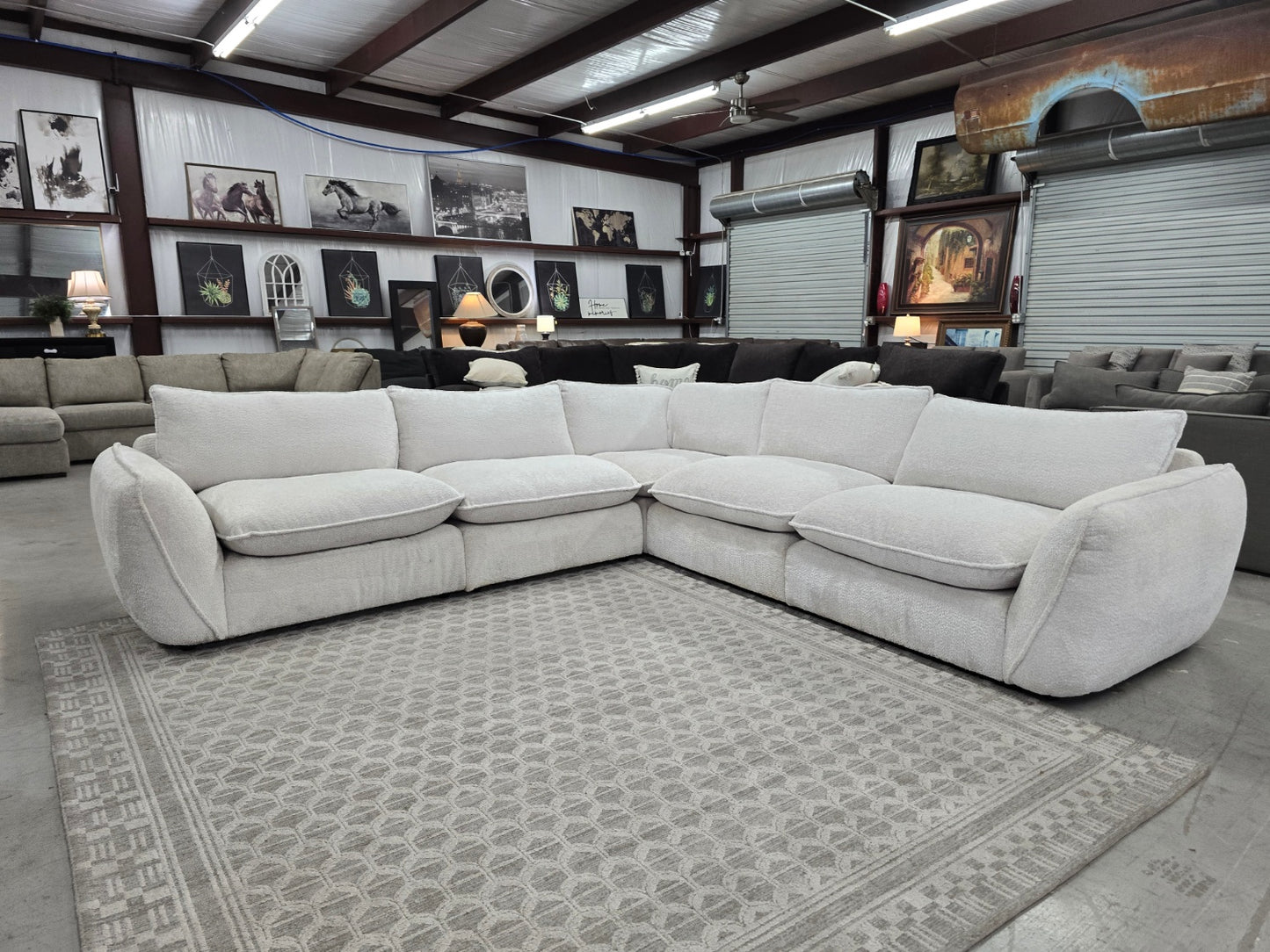 Gorgeous living spaces modular Sectional Couch FAST 🚛 FAST SAME DAY DELIVERY! 🚚