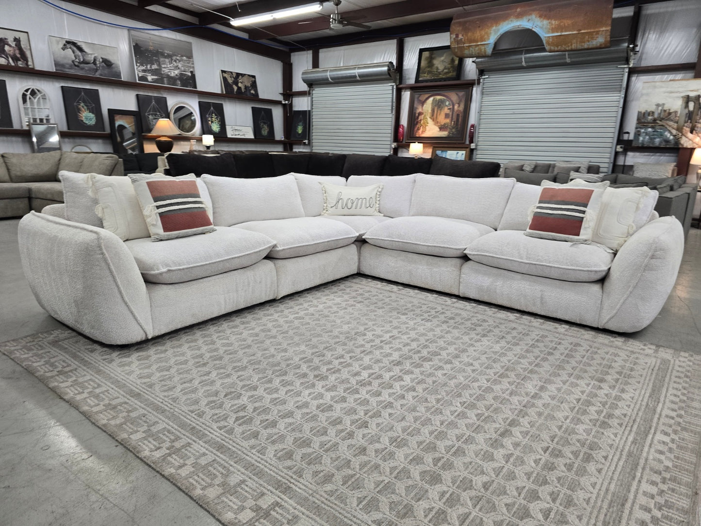 Gorgeous living spaces modular Sectional Couch FAST 🚛 FAST SAME DAY DELIVERY! 🚚