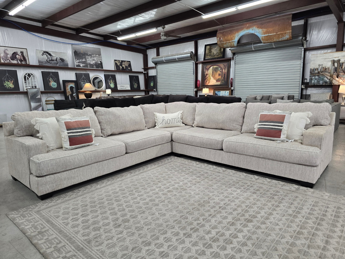 Rawcliffe 3-Piece Sectional Couch 🚛 FAST SAME DAY DELIVERY! 🚚