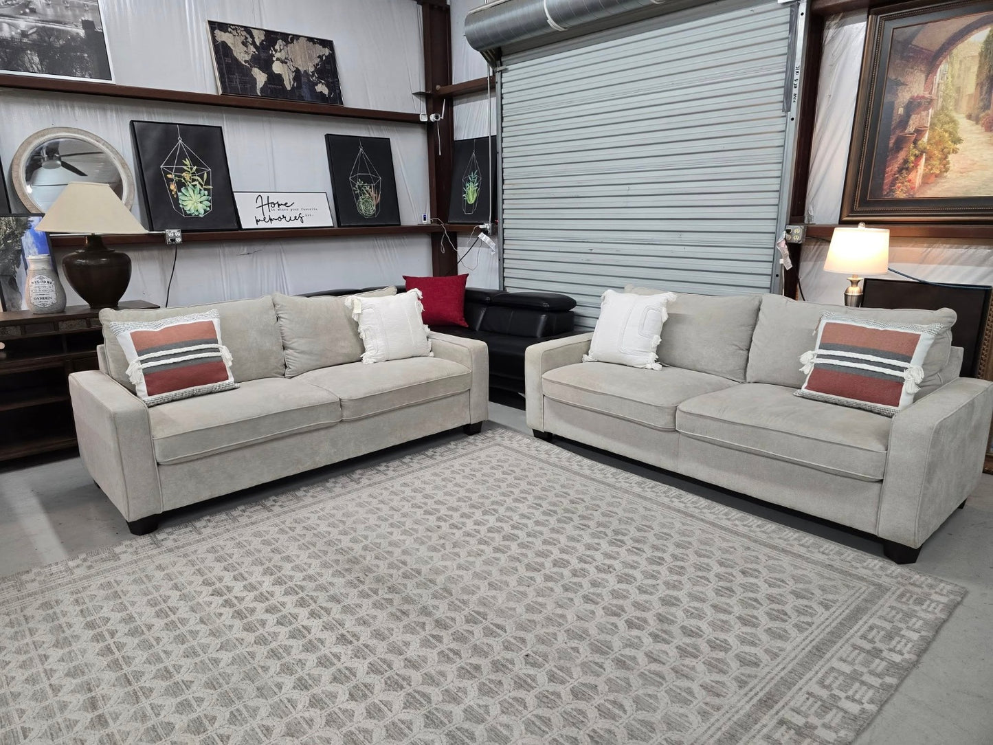 Gray Couch  Set 🚛 SAME DAY DELIVERY 🚚