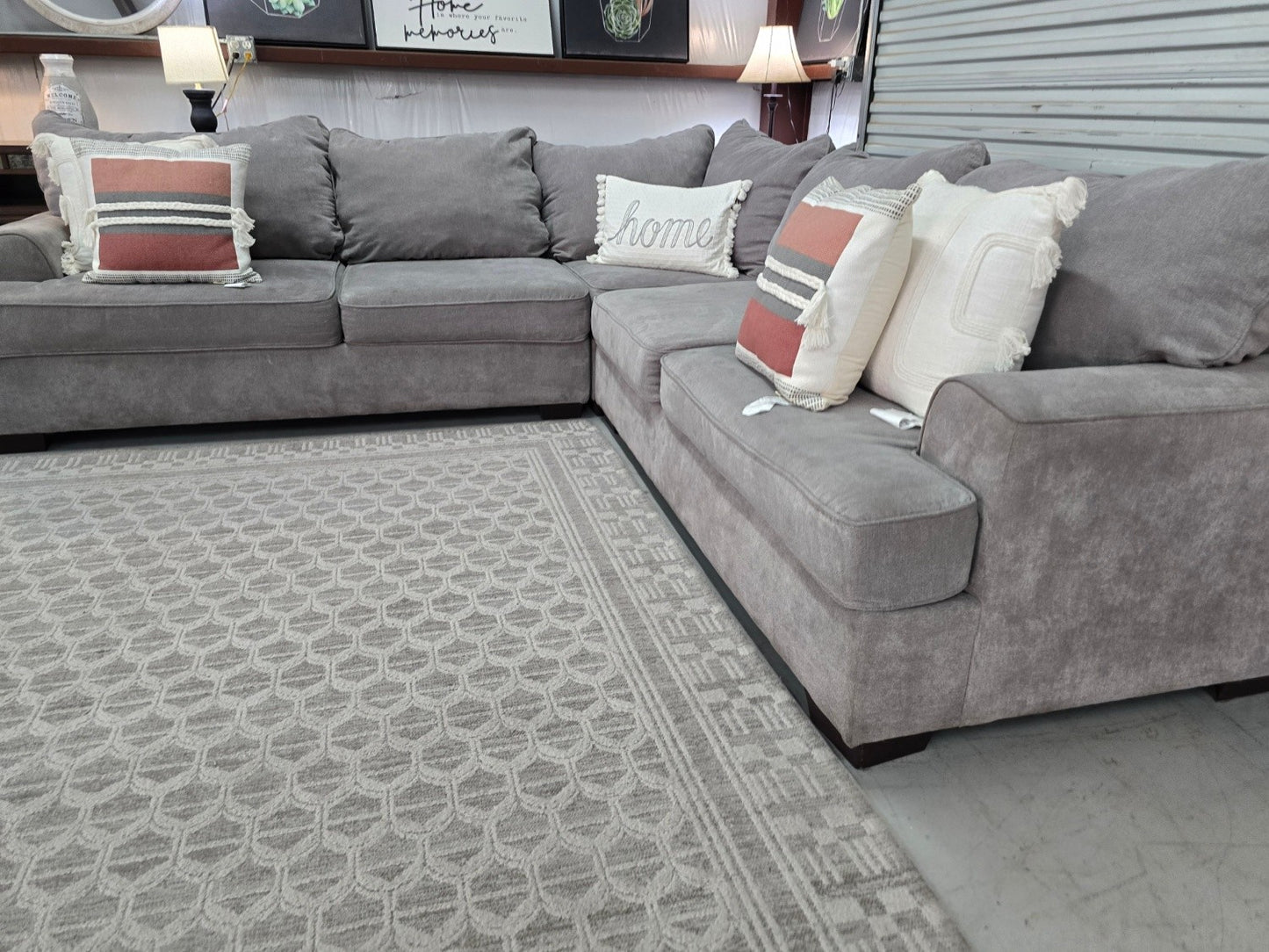 Gray Sectional Couch 🚛 SAME DAY DELIVERY! 🚚