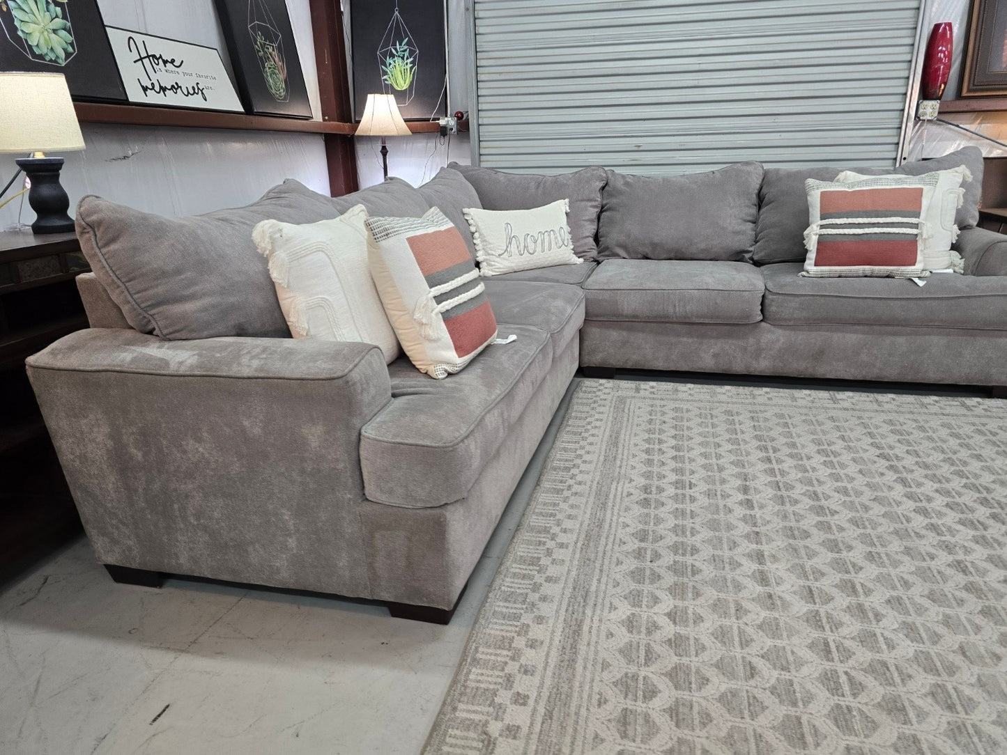 Gray Sectional Couch 🚛 SAME DAY DELIVERY! 🚚
